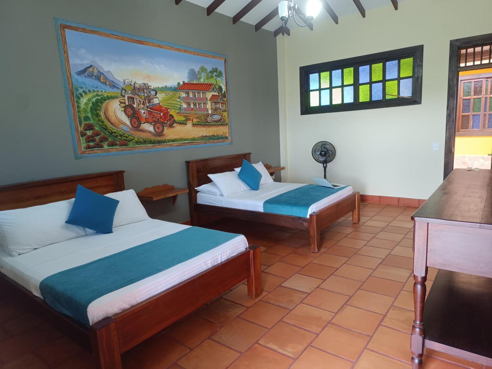 Hotel Campestre Los Mangos 金巴亚 外观 照片