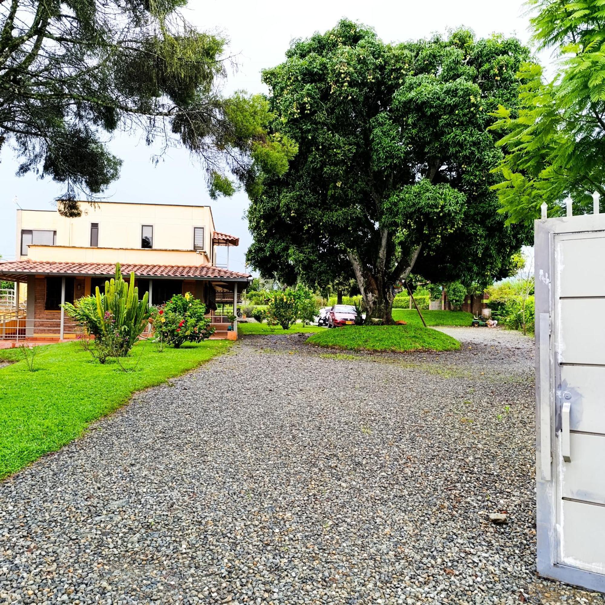 Hotel Campestre Los Mangos 金巴亚 外观 照片