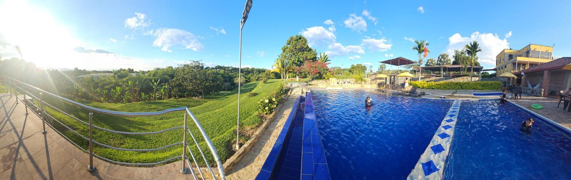 Hotel Campestre Los Mangos 金巴亚 外观 照片